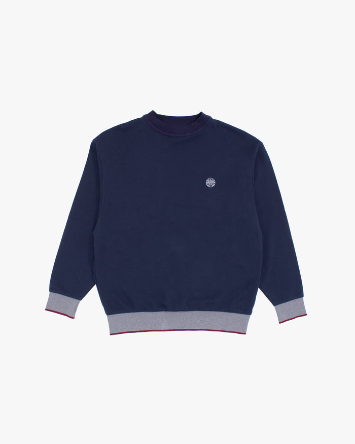 Kiriko Original Crewneck, Embroidered, Navy