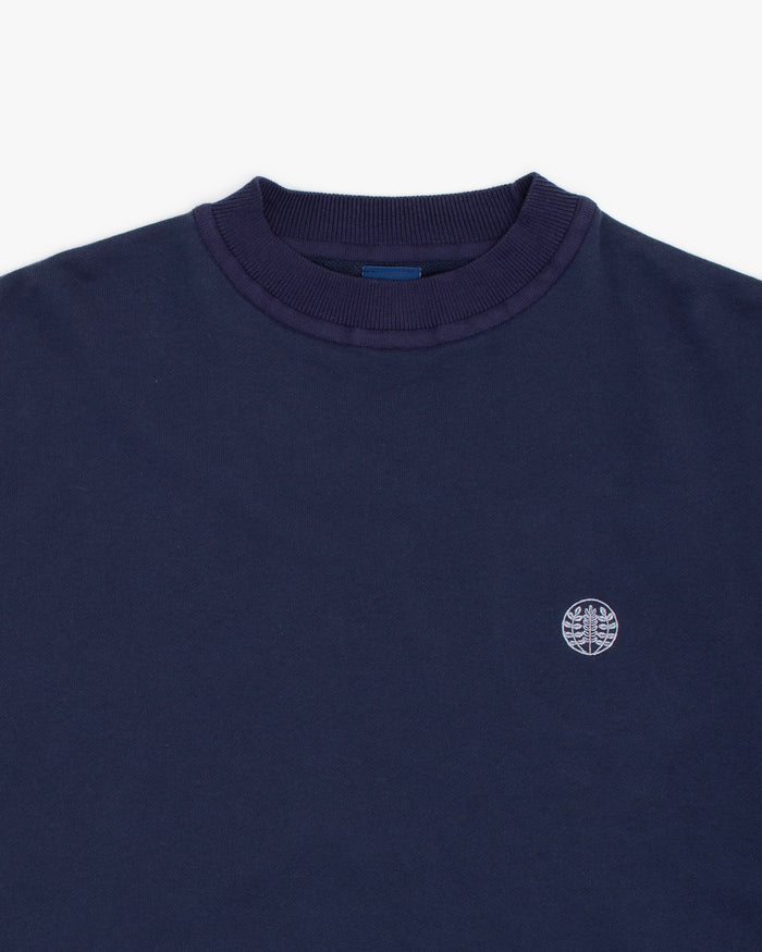 Kiriko Original Crewneck, Embroidered, Navy