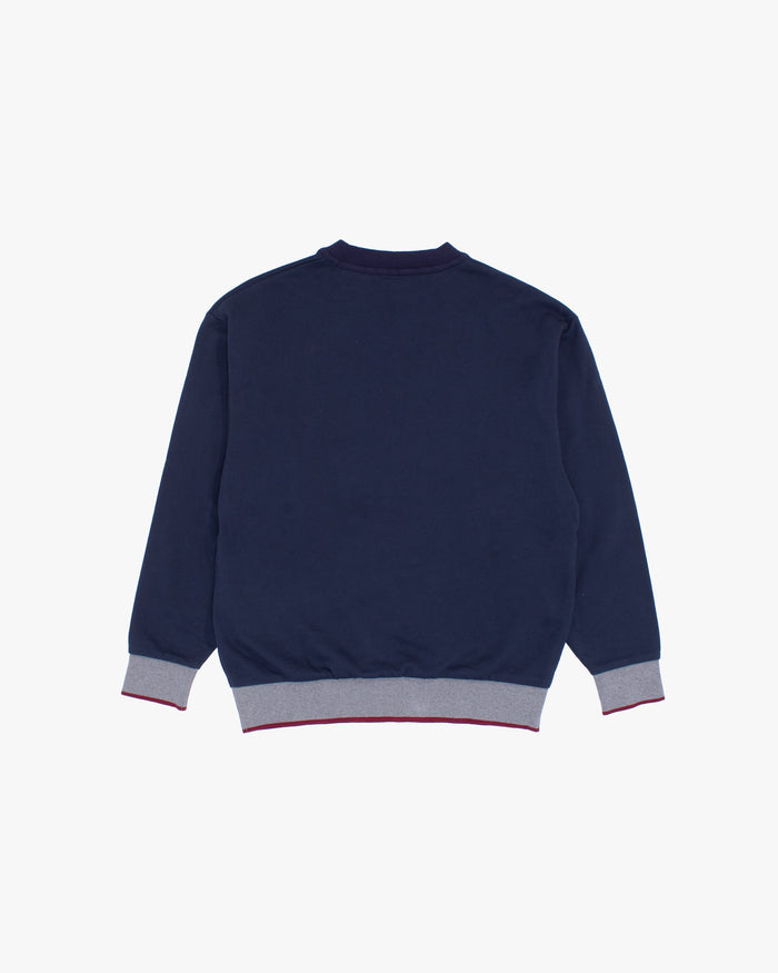 Kiriko Original Crewneck, Embroidered, Navy
