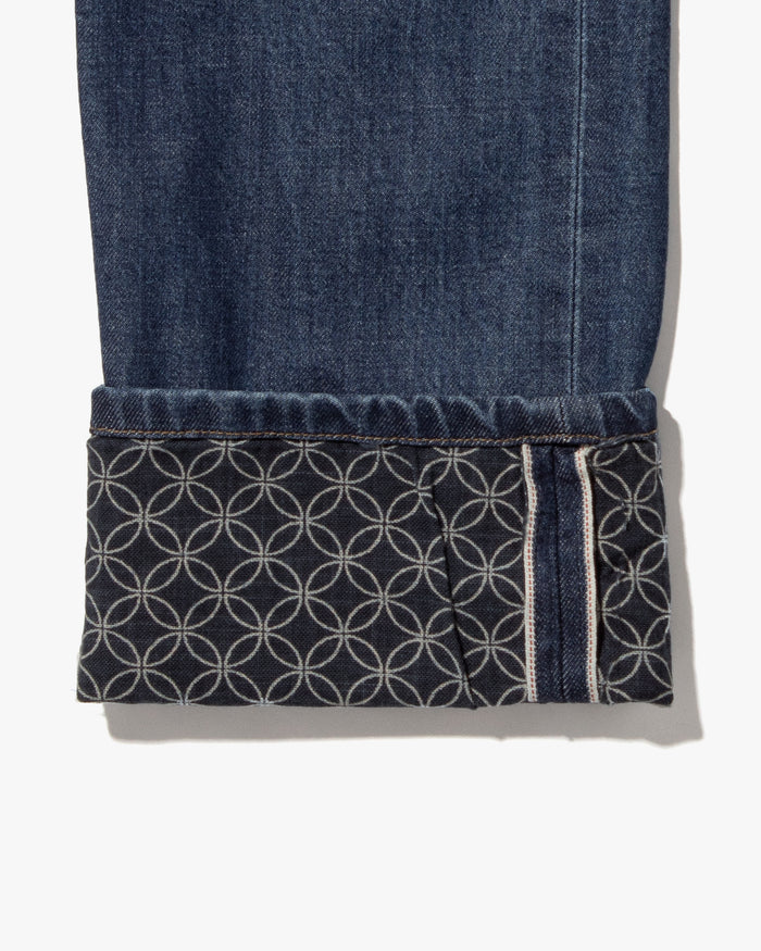 Kiriko Original Denim Jeans, US Made 12.5 oz. Premium Selvedge, One Wash, Shippou