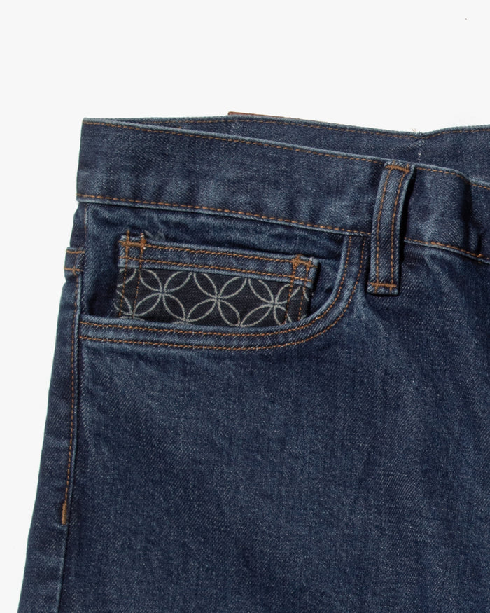 Kiriko Original Denim Jeans, US Made 12.5 oz. Premium Selvedge, One Wash, Shippou