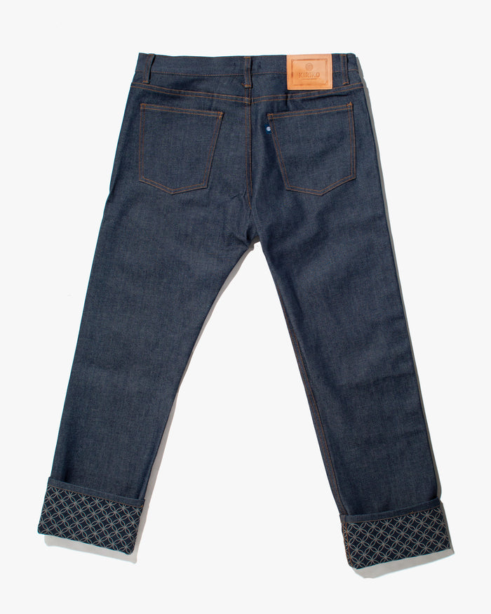 Kiriko Original Denim Jeans, US Made 12.5 oz. Premium Selvedge, Raw, Shippou