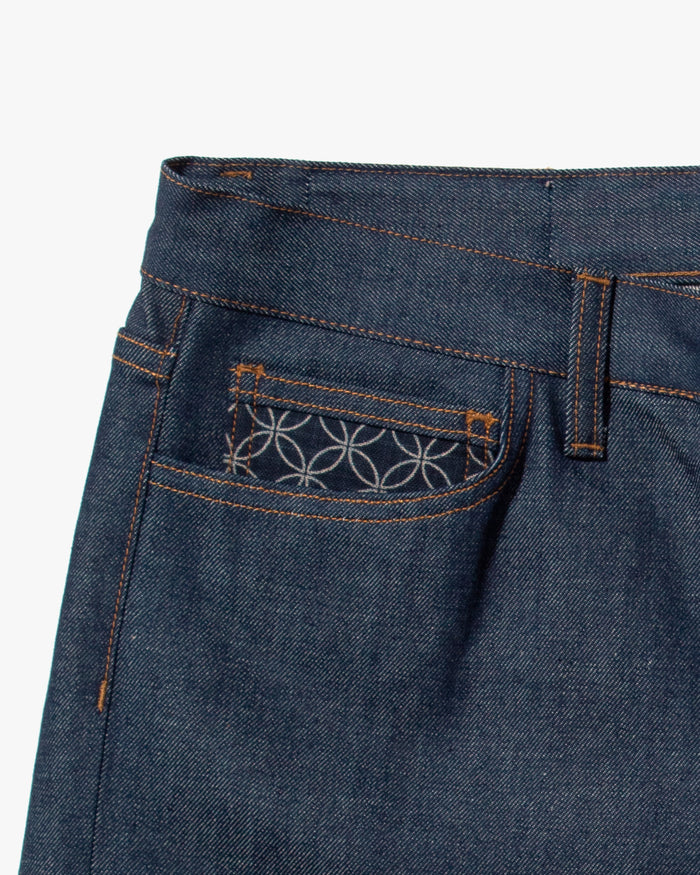 Kiriko Original Denim Jeans, US Made 12.5 oz. Premium Selvedge, Raw, Shippou