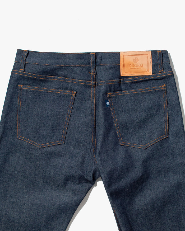 Kiriko Original Denim Jeans, US Made 12.5 oz. Premium Selvedge, Raw, Shippou