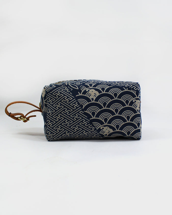 Kiriko Original Dopp Kit, Indigo Large Multi