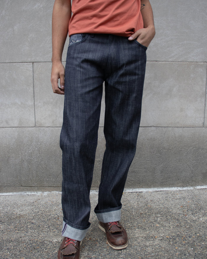 Kiriko Original Easy Fit Denim, US Made 11 oz. Lightweight Broken Twill - Raw