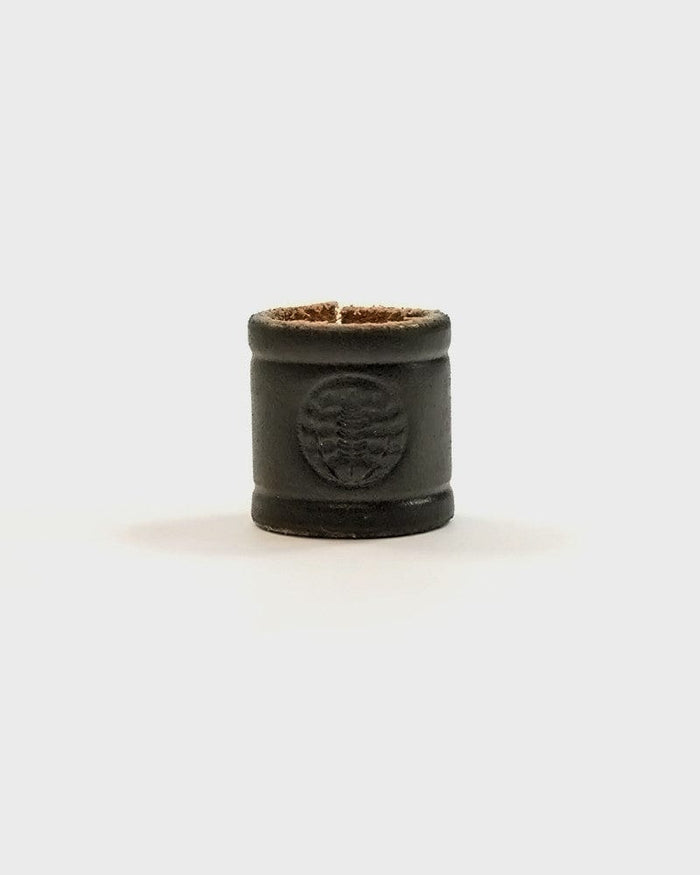 Kiriko Original Embossed Leather Cuff, Black