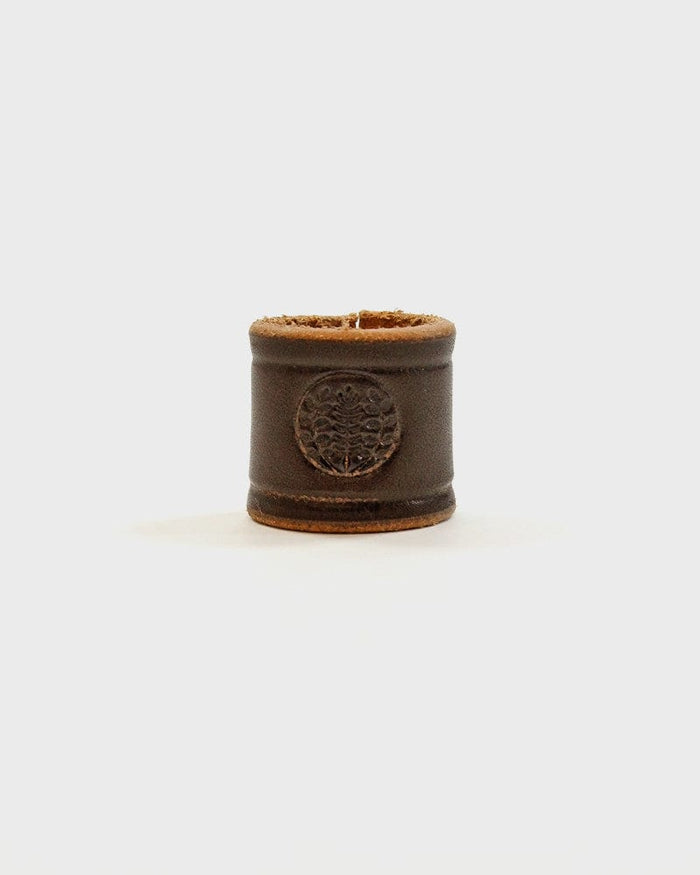 Kiriko Original Embossed Leather Cuff, Brown