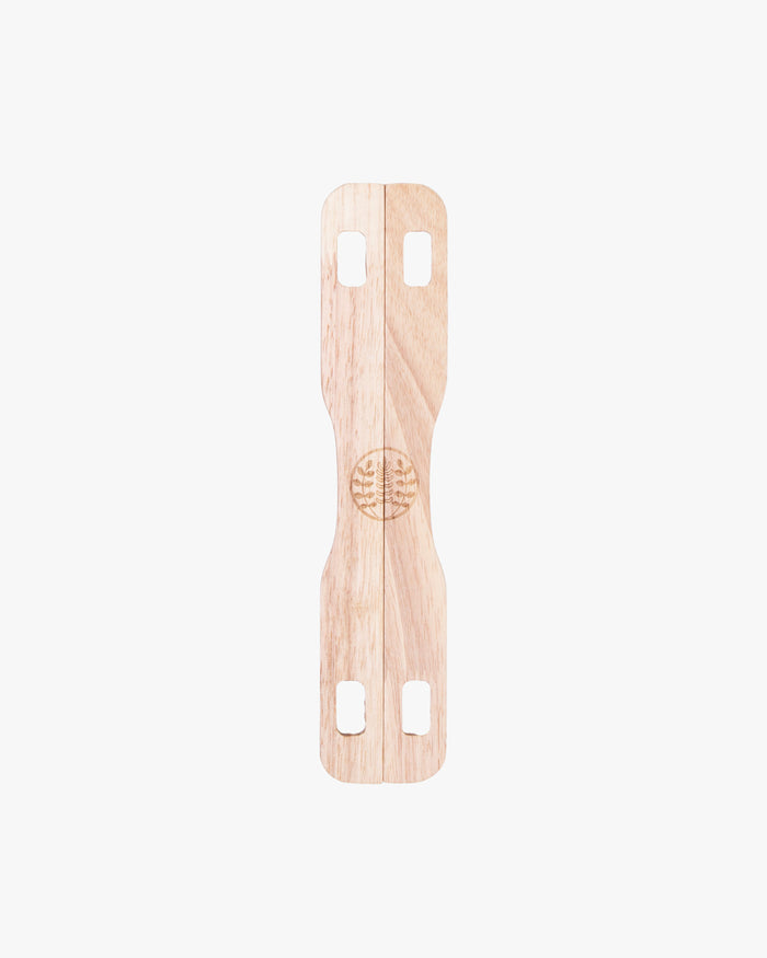 Kiriko Original Furoshiki Wooden Clasp, Natural Finish