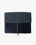 Kiriko Original Laptop Cover, Indigo Asanoha
