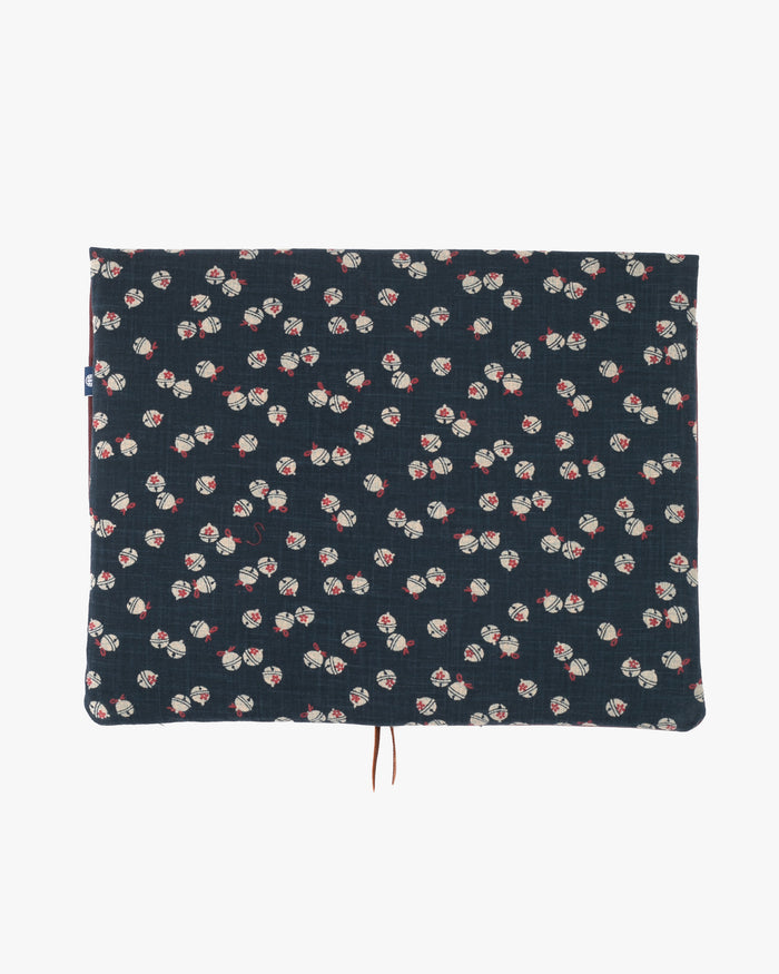 Kiriko Original Laptop Cover, Large, Suzu with Solid Burgundy