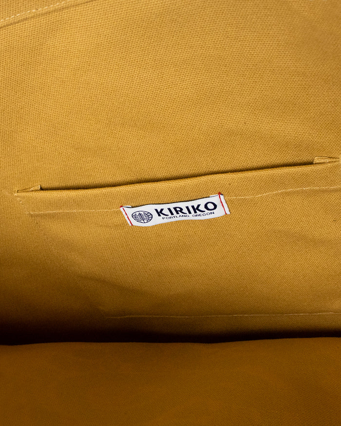 Kiriko Original Large Tote Bag, Canvas, Harvest Tan Snake