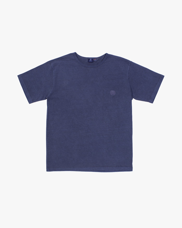 Kiriko Original Logo Embroidered T-Shirt, Blue