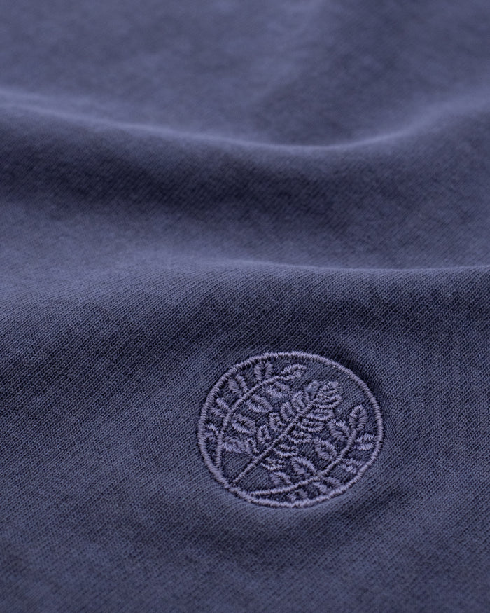 Kiriko Original Logo Embroidered T-Shirt, Blue