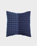 Kiriko Original Pillow, Split Indigo, Blue and White Jyuji