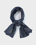 Kiriko Original Scarf, Classic, Indigo Small Multi