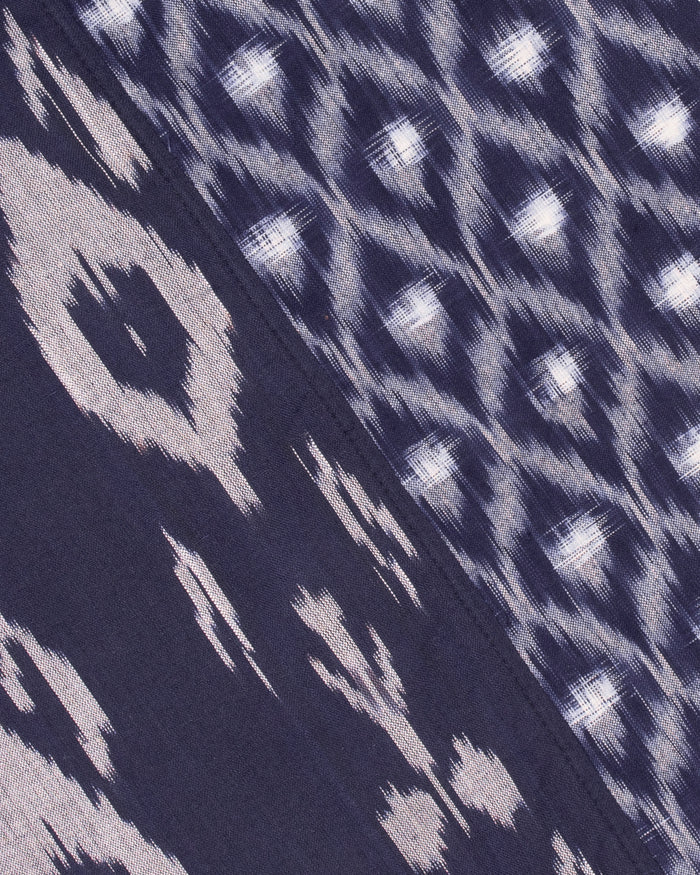 Kiriko Original Scarf, Double Split, Indian Kasuri, #1