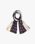 Kiriko Original Scarf, Double Split, Indian Kasuri, #3