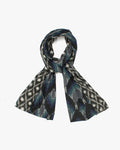 Kiriko Original Scarf, Double Split, Indian Kasuri, #4