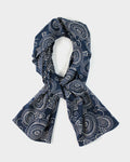 Kiriko Original Scarf Indigo Large Kiku