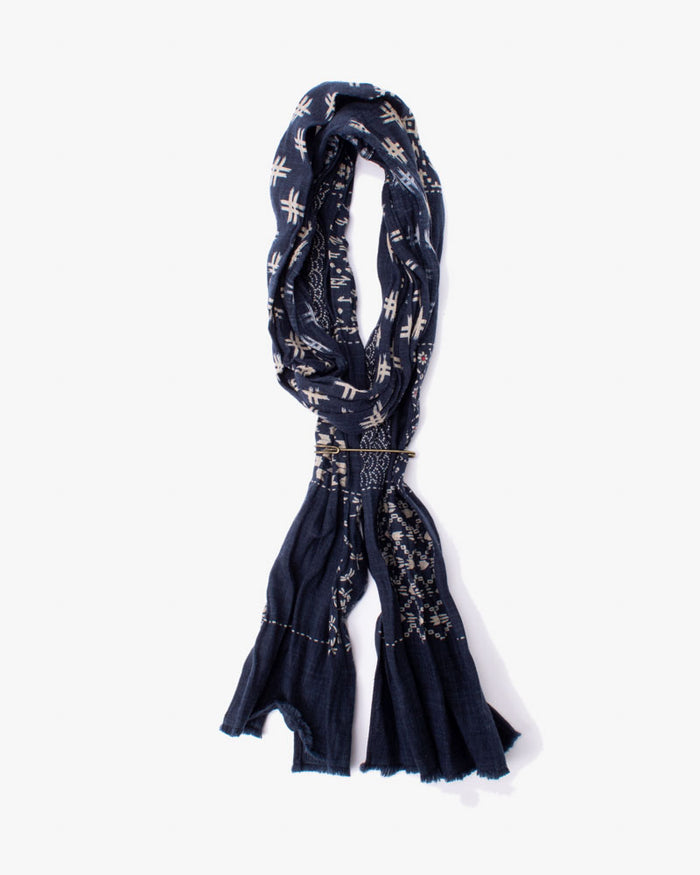 Kiriko Original Scarf, Kiji, Igeta and Multi Patchwork