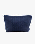 Kiriko Original Stand-Up Pouch, Kogin Asanoha, Indigo