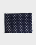 Kiriko Original Table Mat, Kasuri-Ori Indigo with White Jyuji