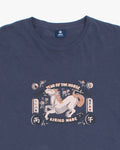 Kiriko Original Tee, 6 oz. Cotton, Navy with Year of the Horse