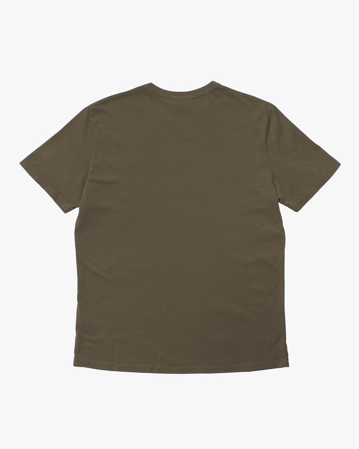 Kiriko Original Tee, 6 oz Cotton, Printed Logo, Bark