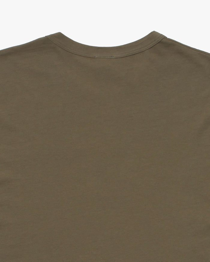 Kiriko Original Tee, 6 oz Cotton, Printed Logo, Bark