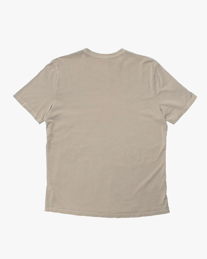 Kiriko Original Tee, 6 oz Cotton, Printed Logo, Latte