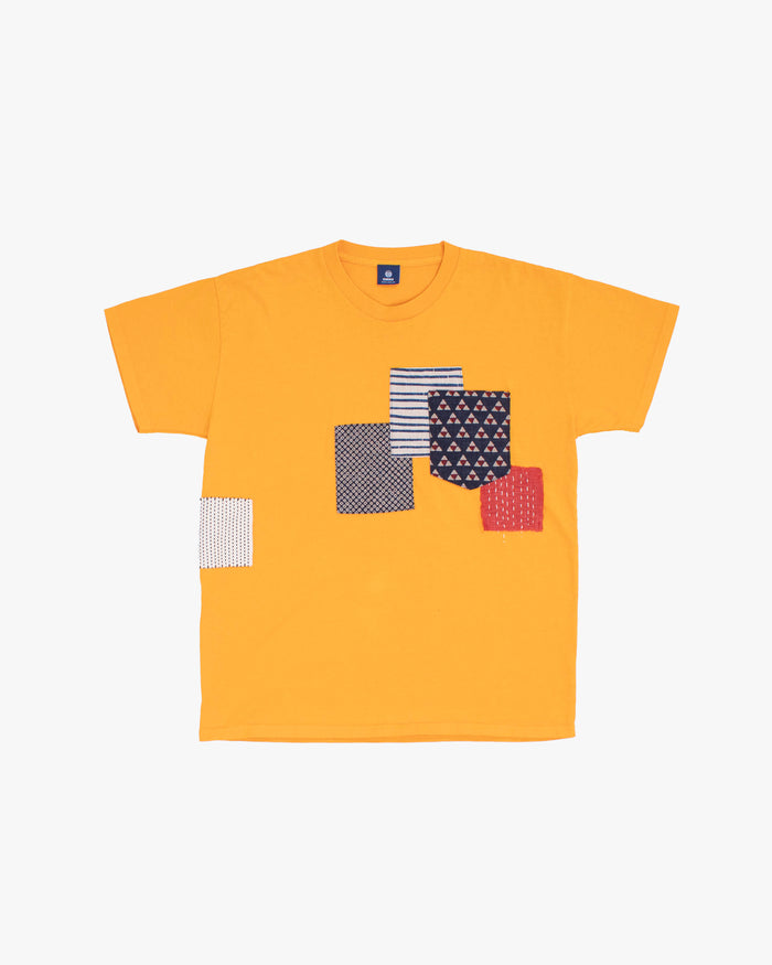 Kiriko Original Tee, 8 oz. US Made, Patched Pocket Tee, Gold