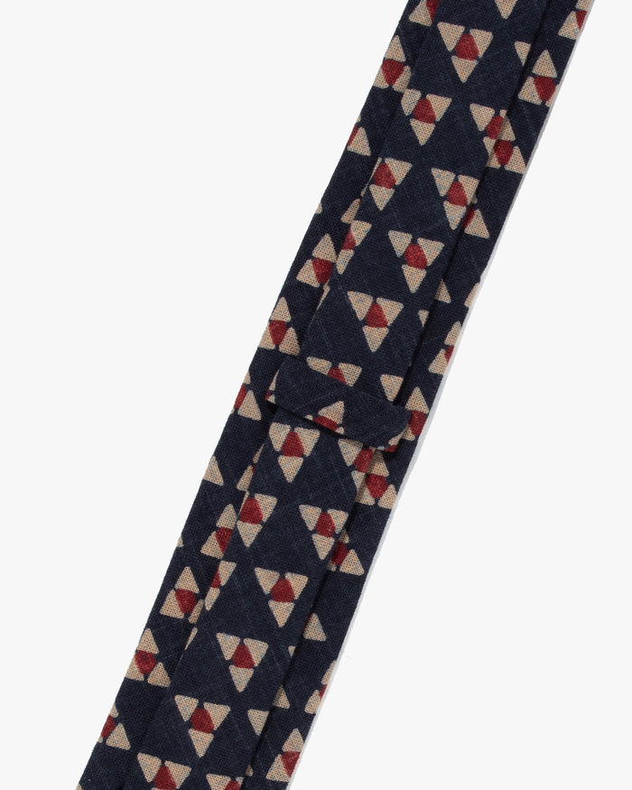 Kiriko Original Tie, Indigo, Uroko