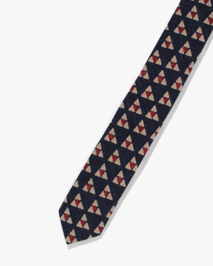 Kiriko Original Tie, Indigo, Uroko