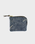 Kiriko Original, Zipper Wallet, Indigo Nami
