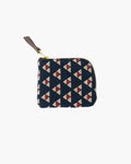 Kiriko Original, Zipper Wallet, Indigo Uroko