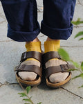 Knitwin, Ankle Socks, Linen and Cotton, Oslo Yellow
