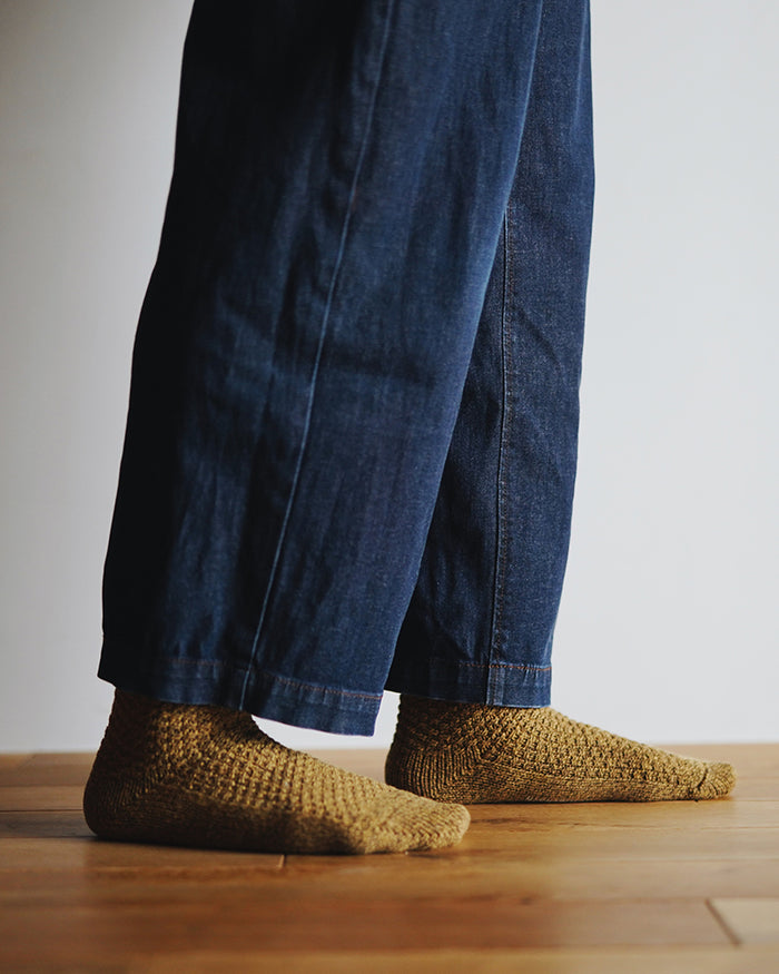 Knitwin, Boot Socks, Wool Cotton, Boston Mustard