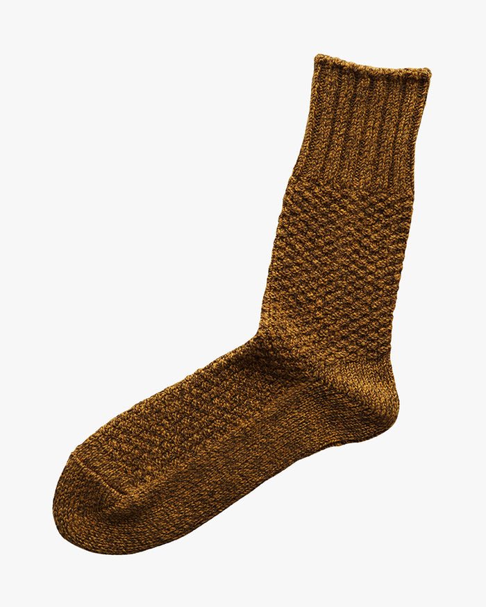 Knitwin, Boot Socks, Wool Cotton, Boston Mustard