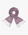 Kobo Oriza Muffler, Slim and Light Mojiri Weave, Purple