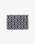 Kogin Sashiko Card Case, Kind Offer, Geometric Pattern