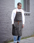 Kokoro Original Work Apron, Full, Canvas, Military Green