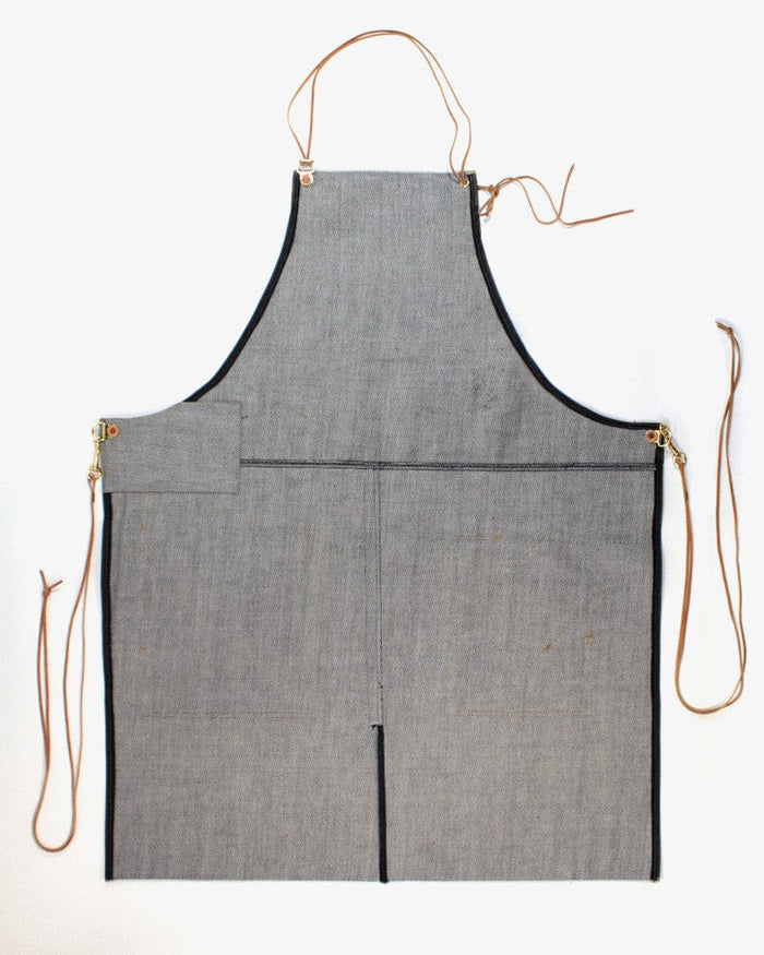 Kokoro Original Work Apron, Full, Japanese Selvedge Denim, Indigo