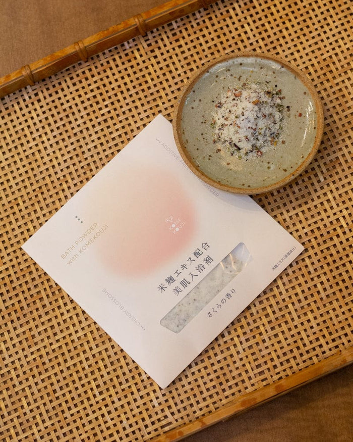 Kome Kouji Bath Powder, Cherry Blossom