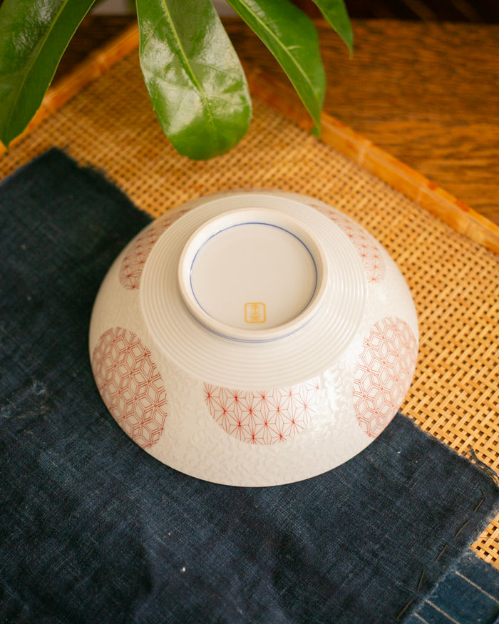 Kouraku Kiln Bowl, Asanoha