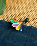 Kouraku Kiln Chopstick Rest, Shuttlecock-M