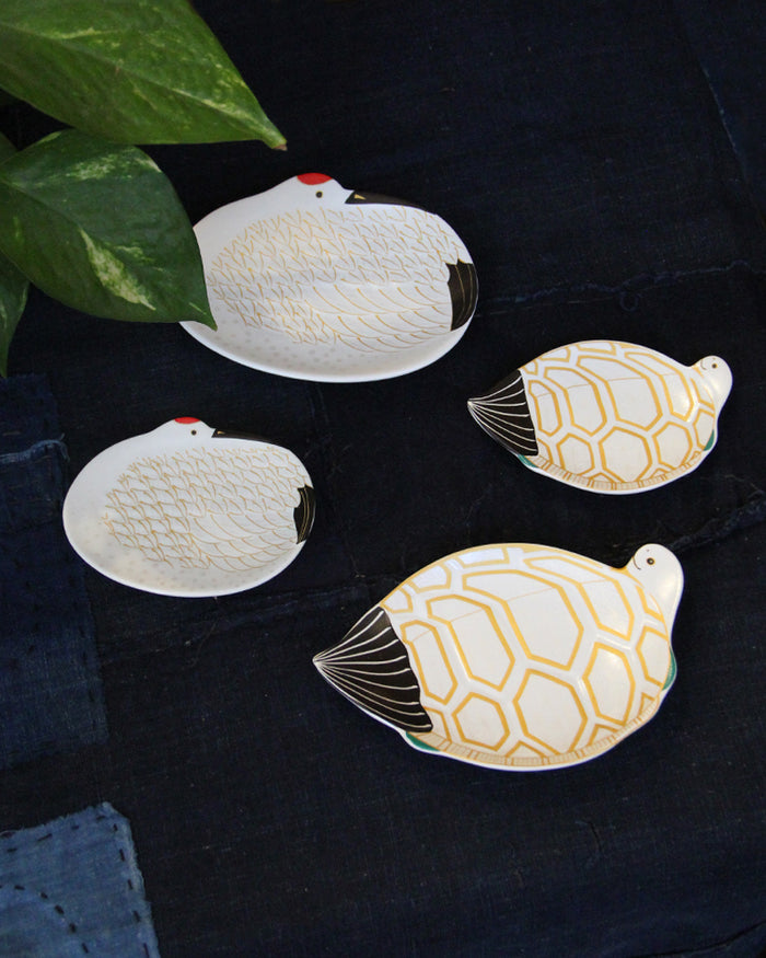 Kouraku Kiln Medium Plate, Kame