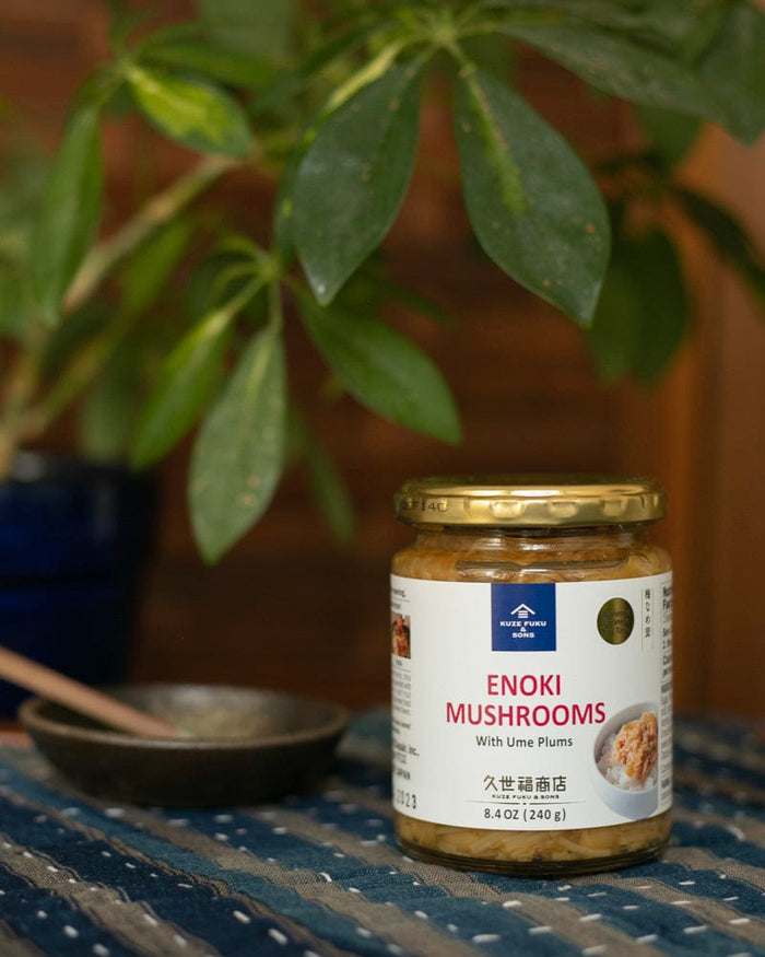 Kuze Fuku, Enoki Mushroom with Ume Plums