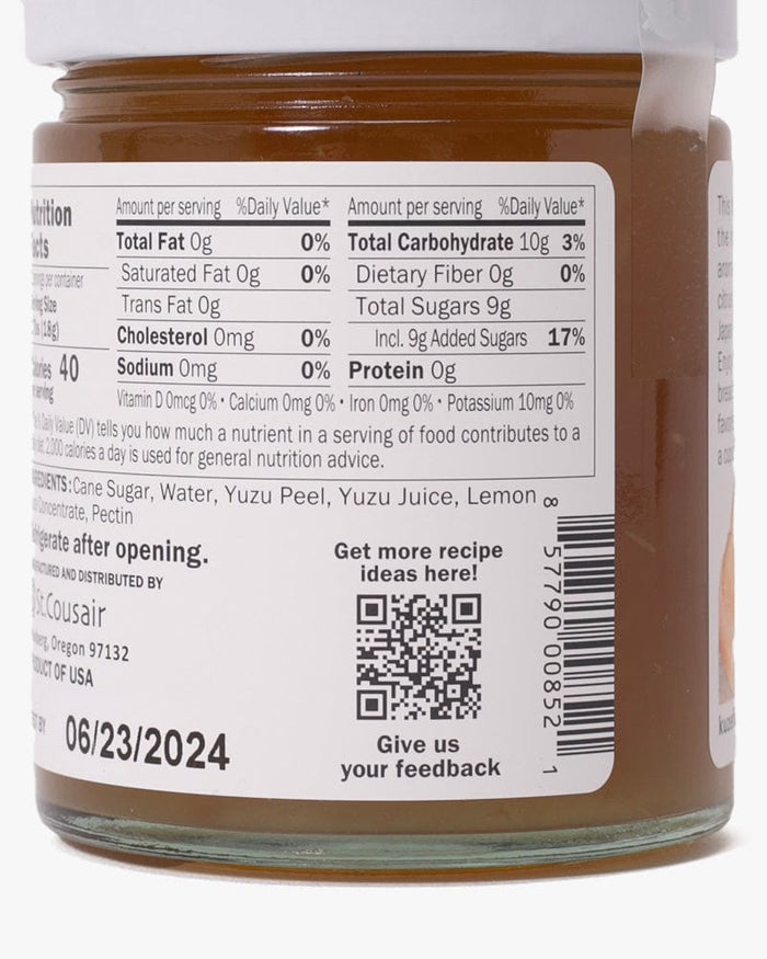 Kuze Fuku, Yuzu Fruit Spread