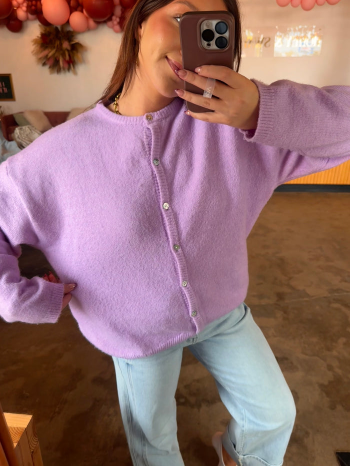 Lavender Love Cardi